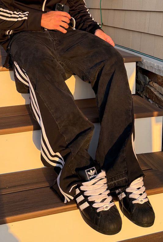 1of1 Adidas Sweats x Black Jeans Custom
