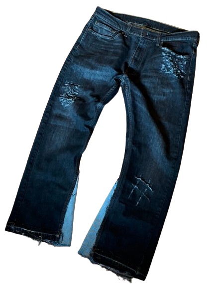 Custom Flared Levi Jeans